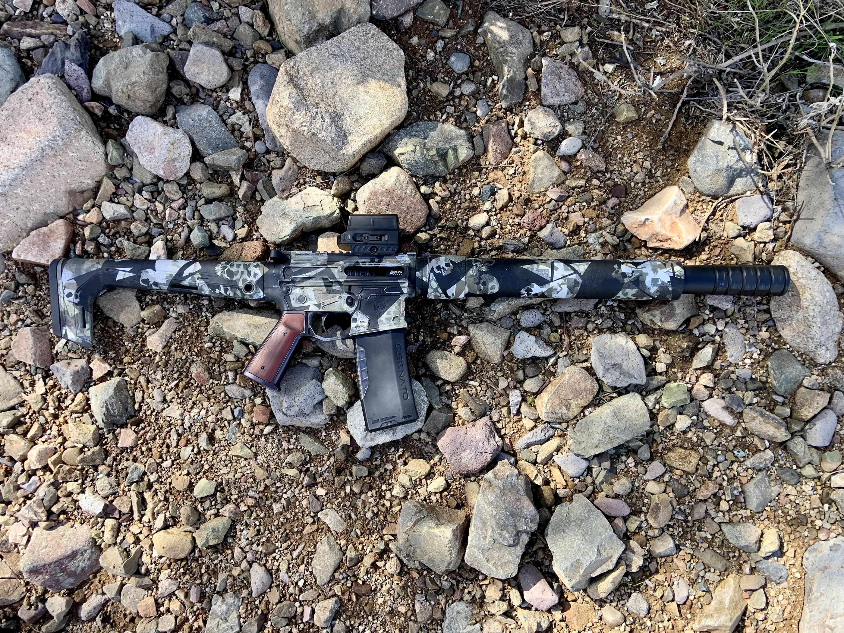 Carnimore custom work displaying precision craftsmanship and Duracoat finishing by Arizona specialist